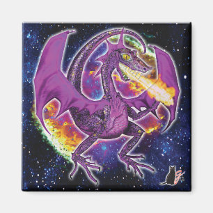 Tourmaline-kosmischer Drache-Magnet Magnet