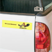 Tournaisis Bantams Autoaufkleber (Auf Lkw)