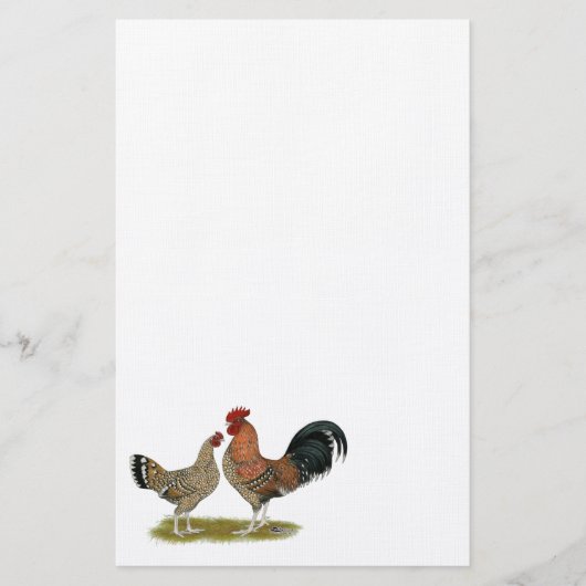 Tournaisis Bantams Briefpapier (Vorderseite)