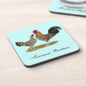 Tournaisis Bantams Getränkeuntersetzer (Linke Seite)