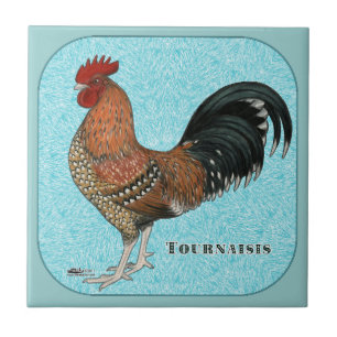 Tournaisis Rooster Fliese