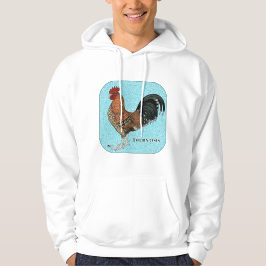 Tournaisis Rooster Hoodie (Vorderseite)