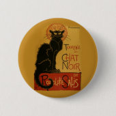 Tournee de Chat Noir Black Cat Button (Vorderseite)