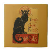 Tournee de Chat Noir Black Cat Fliese (Vorderseite)