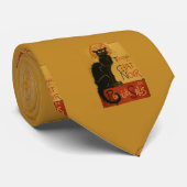 Tournee de Chat Noir Black Cat Neck Wear Krawatte (Gerollt)
