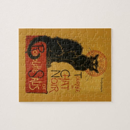 Tournee de Chat Noir Black Cat Puzzle (Horizontal)