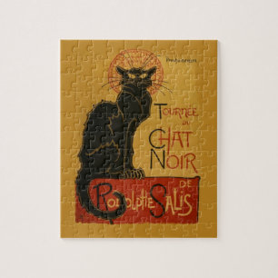 Tournee de Chat Noir Black Cat Puzzle