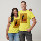Tournee de Chat Noir Black Cat T-Shirt (Unisex)