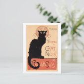 Tournee du Chat Noir (1896) Postkarte (Stehend Vorderseite)