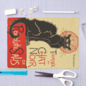 Tournée du Chat Noir Art Nouveau Seidenpapier (Handwerk)