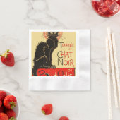 Tournée du Chat Noir Art Nouveau Serviette (Beispiel)