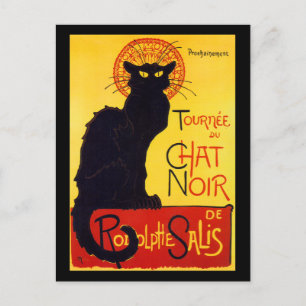 Tournée du Chat Noir, c.1896 Postkarte