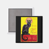 Tournee du Chat Noir Cabaret Gift Magnet (Vorderseite/Rückseite)