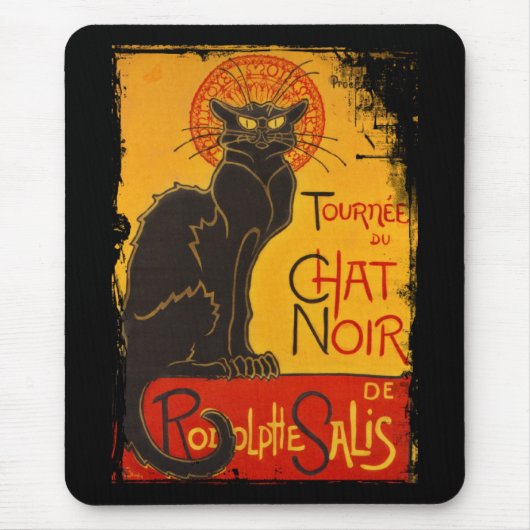 Tournee du Chat Noir Mousepad (Vorne)