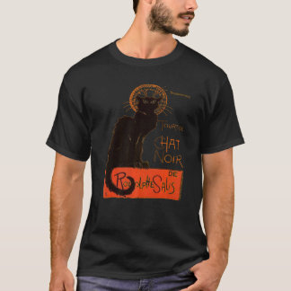 Tournee Du Chat Noir Paris abgenutzter Vektor 2 T-Shirt