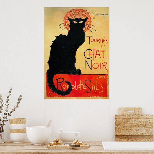 Tournee du Chat Noir Poster (Küche)