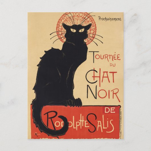 Tournée du Chat Noir Postkarte (Vorderseite)
