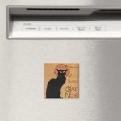 Tournée du Chat Noir, Steinlen Fine Art Magnet (In Situ (Geschirrspüler))