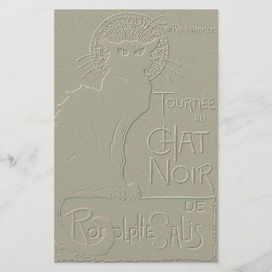 Tournée du Chat Noir, Théophile Steinlen Briefpapier (Vorderseite)