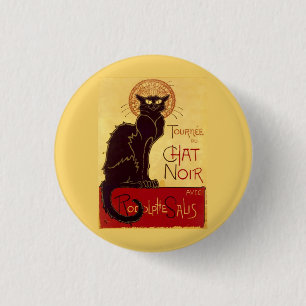Tournée du Chat Noir, Théophile Steinlen Button