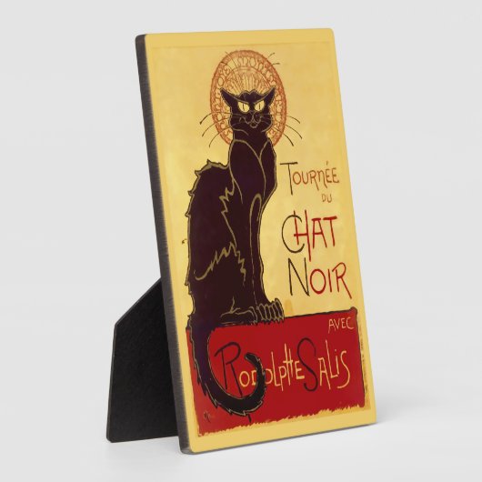 Tournée du Chat Noir, Théophile Steinlen Fotoplatte (Seite)