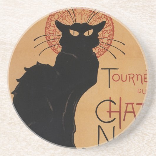 Tournée du Chat Noir, Théophile Steinlen Getränkeuntersetzer (Vorne)