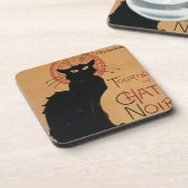 Tournée du Chat Noir, Théophile Steinlen Kunstkuns Untersetzer (Linke Seite)
