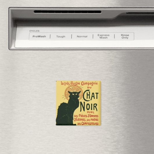 Tournée du Chat Noir, Theophile Steinlen Magnet (In Situ (Geschirrspüler))