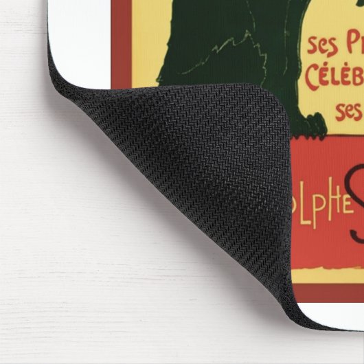 Tournée du Chat Noir, Theophile Steinlen Mousepad (Ecke)