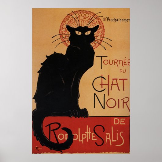 Tournée du Chat Noir, Théophile Steinlen Poster (Vorne)