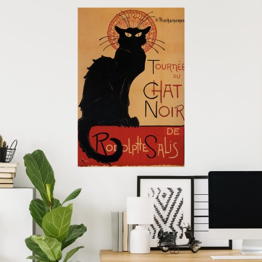 Tournée du Chat Noir, Théophile Steinlen Poster (Heimbüro)