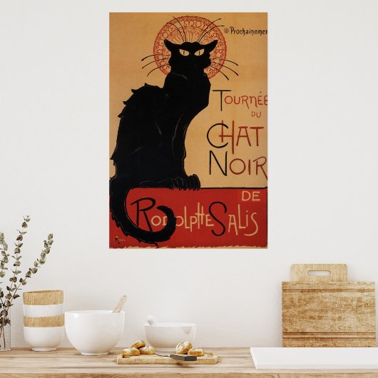 Tournée du Chat Noir, Théophile Steinlen Poster (Küche)
