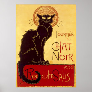 Tournée du Chat Noir, Théophile Steinlen Poster