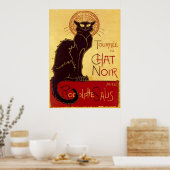 Tournée du Chat Noir, Théophile Steinlen Poster (Küche)