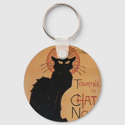 Tournée du Chat Noir, Théophile Steinlen Schlüsselanhänger (Vorderseite)