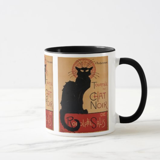 Tournée du Chat Noir, Théophile Steinlen Tasse (Rechts)