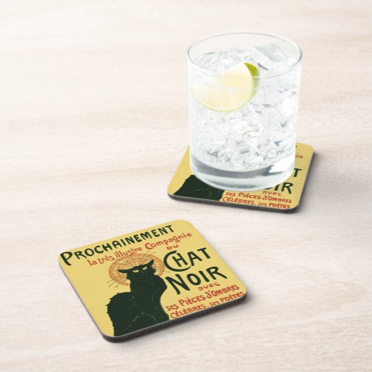 Tournée du Chat Noir, Théophile Steinlen Untersetzer (Rechte Seite)