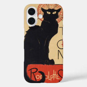 Tournee du Chat Noir Vintag Black Cat Art Nouveau iPhone 16 Hülle