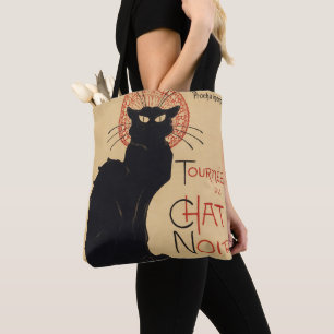 Tournee du Chat Noir Vintag Black Cat Art Nouveau Tasche