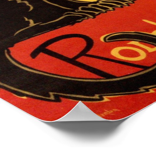 Tournée du Chat Noir - Vintag Poster (Ecke)