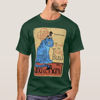 Tournee duigre Blau Derpy Tiger T-Shirt
