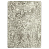 Tournus, Lonsle Saunier Klemmbrett (Rückseite)