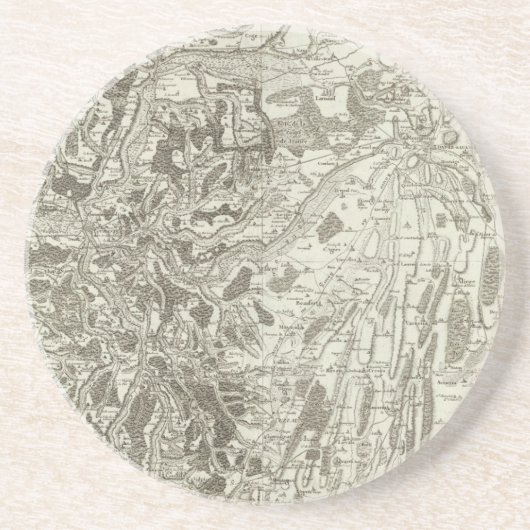 Tournus, Lonsle Saunier Sandstein Untersetzer (Vorne)