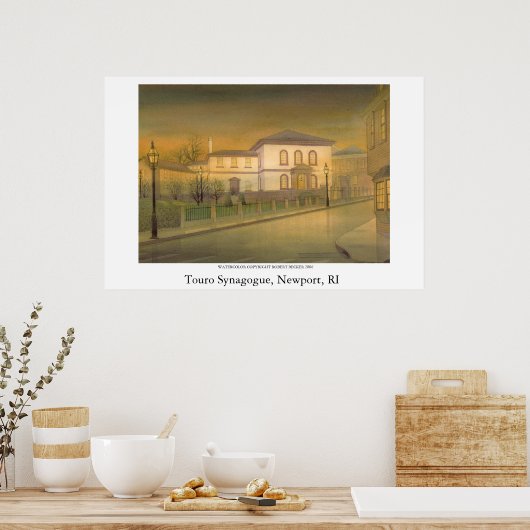 Touro Synagoge Poster (Küche)
