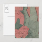 Tourtelotte Park Mining District Map Postkarte (Vorne/Hinten)