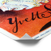 Tous Les Soirs SCALA Yvette Guilbert French Opera Poster (Ecke)