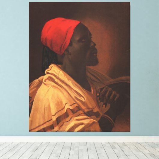 Toussaint L'Ouverture von George DeBaptiste (1870) Leinwanddruck (Insitu (Holzboden))