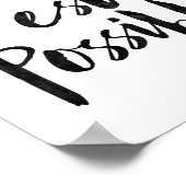 Tout Est möglich Poster (Ecke)