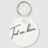 Tout Va Bien - Stroopwafel & Piano Key Holder Schlüsselanhänger (Rückseite)