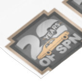 Tovaglia 20 anni di Supernatural Tischdecke (Schrägansicht)